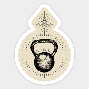 Evil Eye Forest Coaching Sticker